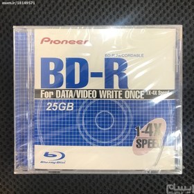 تصویر بلوری خام Pioneer مدل BD-R ظرفیت 25 گیگ 