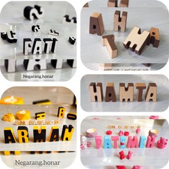 تصویر استند اسم یا حروف اسم 