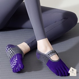 تصویر جوراب یوگا 
