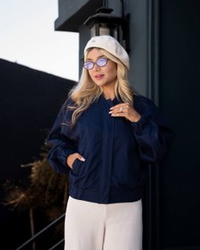 تصویر بامبر کتان بدون استر - مشکی 