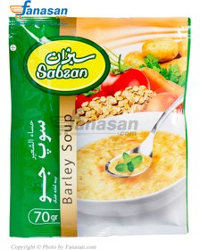 تصویر سوپ جو سبزان 70 گرم ا Sabzan barley soup 70 gr Sabzan barley soup 70 gr