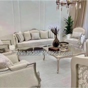 تصویر مبل کلاسیک فرانسوی مدل سه گل ۷ نفره 