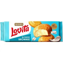 تصویر کیک براونی روشن لاویتا Roshen Lovita SOFT BROWNIE در سه طعم 152 گرمی 