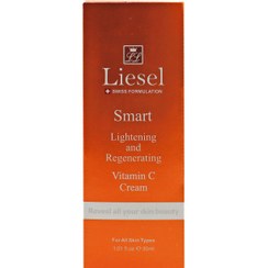 تصویر کرم روشن کننده اسمارت حاوی ویتامین سی لایسل Liesel Lightening And Regenerating Cream Smart