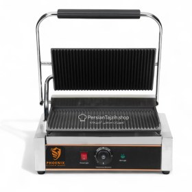 تصویر پنینی ‌میکر (ساندویچ گریل) صنعتی فونیکس PHOENIX مدل 811 سایز کوچک 