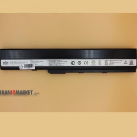 تصویر باتری لپ تاپ ایسوس K52 Gimo Plus مشکی-4400 میلی آمپر ساعت Battery Laptop Asus K42-K52-X42