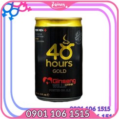 تصویر نوشیدنی انرژی زا جنسینگ 48 ساعته طلایی 100 میل Ginseng 48 Hours Gold Drink 