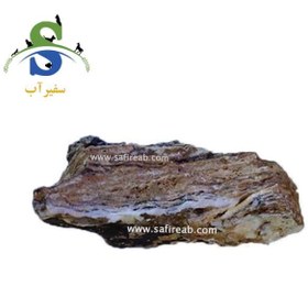 تصویر سنگ تزئینی آکواریوم طرح مرمر RHI-3 (کیلویی) 