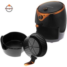 تصویر سرخ کن بدون روغن وگاتی مدل VE_157 واقعی 1400W VOGATRONIX Air Fryer 3.5L