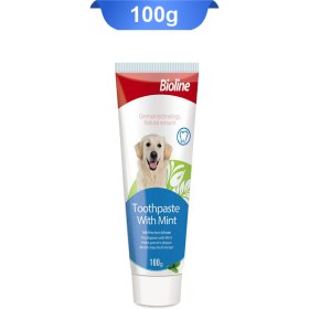 تصویر خمیردندان سگ بایولاین طعم نعناع Bioline Toothpaste With Mint 