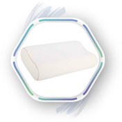 تصویر بالشت طبی مموری موج دار 