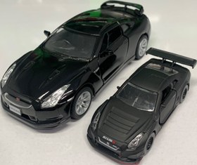 تصویر پک دو عددی نیسان GTR R35 ماژورت و کینسمارت - مشکی Nissan GTR R35 Nismo