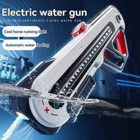 تصویر اسباب بازی تفنگ آب پاش حرفه ای سایز بزرگ مدل Electric Water Gun W12 