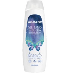 تصویر شامپو بدن اگرادو مدل نوردیکو Agrado shower gel Nordico