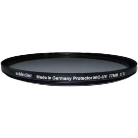 تصویر فیلتر لنز یو وی 77 میلیمتر اشنایدر Schindler GREEN COTING MC-UV 77mm Filter 