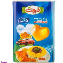 تصویر روغن نیمه جامد زیروترانس لایت طبیعت وزن 5 کیلوگرم 