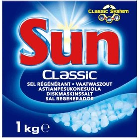 تصویر نمک احیا کننده ظرفشویی Sun Classic حجم 1 کیلو گرم 