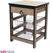 تصویر جا پیازی عروس نوین مدل یاس 2 طبقه - 