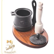 تصویر ظرف دیزی چدن مدل NALINO سایز 16.5 کد 20068 