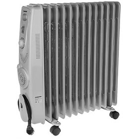 تصویر رادیاتور برقی نیکایی ۱۳ پره فن دار ۲۹۰۰ وات 