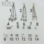 تصویر کرکوش تسبیح و آویز و شیخک تسبیح 