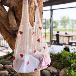 تصویر کیف توری Strawberry Charm 