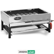 تصویر کباب پز گازی ساج کد 1050 (عرض 50 سانتی) 