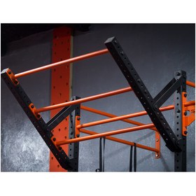تصویر مانکی بار شیب دار سازه مدل FLYING PULL-UP BAR 