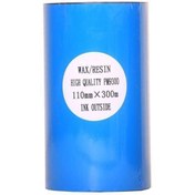 تصویر ریبون پرینتر لیبل زن مدل wax 110×300