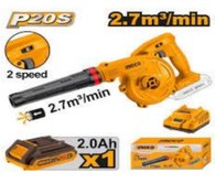 تصویر بلوور شارژی ۲۰ولت با باتری وشارژر ۲۰ولت اینکو کدCABLI20781 