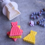 تصویر کاتر فشاری طرح لباس عروس 