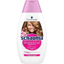 تصویر شامپو گره باز کن و درخشان کننده شاوما Schauma Seiden Kamm Schauma Seiden Kamm Hair Shampoo 400ml