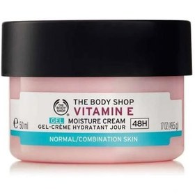 تصویر ژل کرم مرطوب کننده و آبرسان ویتامین E بادی شاپ-The body shop Vitamin E انواع پوست 