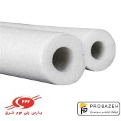 تصویر عایق فوم لوله ای سفید (پلی اتیلن) سایز 16 
