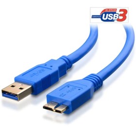 تصویر کابل ھارد USB 3.0 طول 50 سانتی متر Hi-SUN 