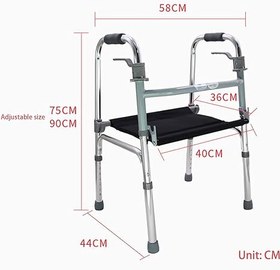 تصویر واکر تاشو صندلی دار چینی 