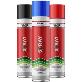 تصویر اسپری واکو در رنگهای متنوع - قهوه ای تیره 