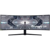 تصویر مانیتور گیمینگ 49 اینچ خمیده سامسونگ مدل Odyssey G9 _ LC49G95TSSNXZA ا SAMSUNG Odyssey G9 49 inch Curved Gaming Monitor SAMSUNG Odyssey G9 49 inch Curved Gaming Monitor