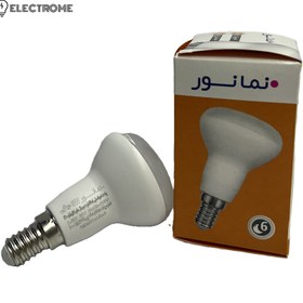 تصویر لامپ ال ای دی حبابی 6 وات R50 نور ا LED bulb Lamp 6 w R50 Noor LED bulb Lamp 6 w R50 Noor