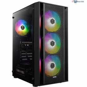 تصویر کیس کامپیوتر گیم دیاس مدل AURA GC2 Elite Gamdias AURA GC2 Elite White Mid Tower Computer Case