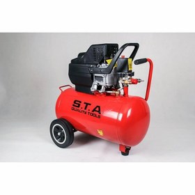 تصویر کمپرسور باد 50 لیتری اس تی ای مدل STA-9027 \ STA Air Compressor Model STA-9027 