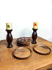 تصویر ست۶تایی پیش دستی گرد 