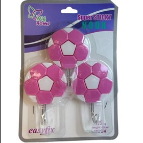 تصویر اویز چسبی 3عددی توپی 