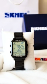 تصویر ساعت دیجیتال اسکیمی 