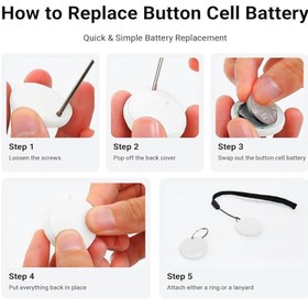 تصویر تگ هوشمند Wesolvet NFC پک 4 عددی Wesolvet NFC Smart Tag 4-Pack