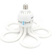 تصویر لامپ کم مصرف دلتا مدل گل ۱۰۵ وات پایه E27 رنگ مهتابی و آفتابی 