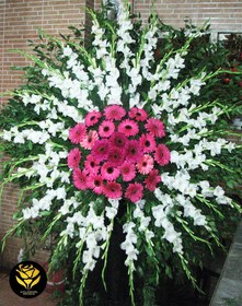 تصویر تاج گل ترحیم کد 143 