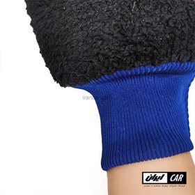 تصویر دستکش میکروفایبر کارواش خودرو مدل Microfiber car wash gloves 