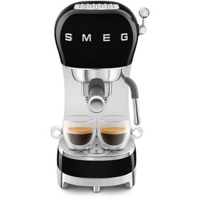 تصویر اسپرسوساز اسمگ مدل ECF02 مشکی SMEG Espresso Maker SMEG Espresso Maker ECF02EU