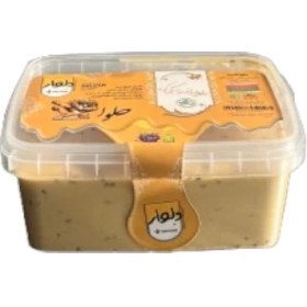 تصویر حلوا ارده کنجدی 